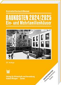 Baukosten 2024/2025
Band 2: Neubau –
Ein- und Mehrfamilienhäuser
<p>***
Über 2000 aktuelle Kostenwerte für die Kostenplanung und Kostenkontrolle,
entsprechend der DIN 276 (2018) geordnet, 
<p>
Stand: II/2024 Index 129,4 (2021=100)<br>
Aktueller Indexwert II/2025 133,6
